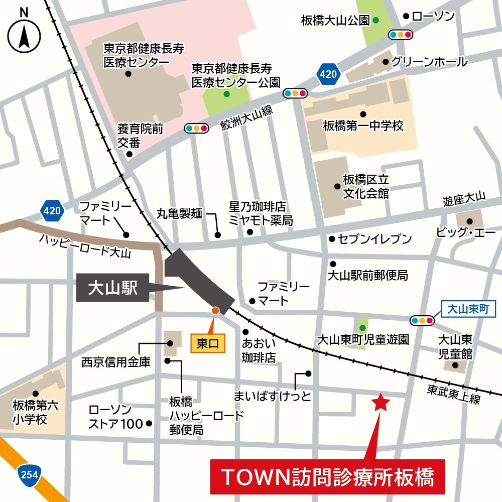 板橋院 マップ