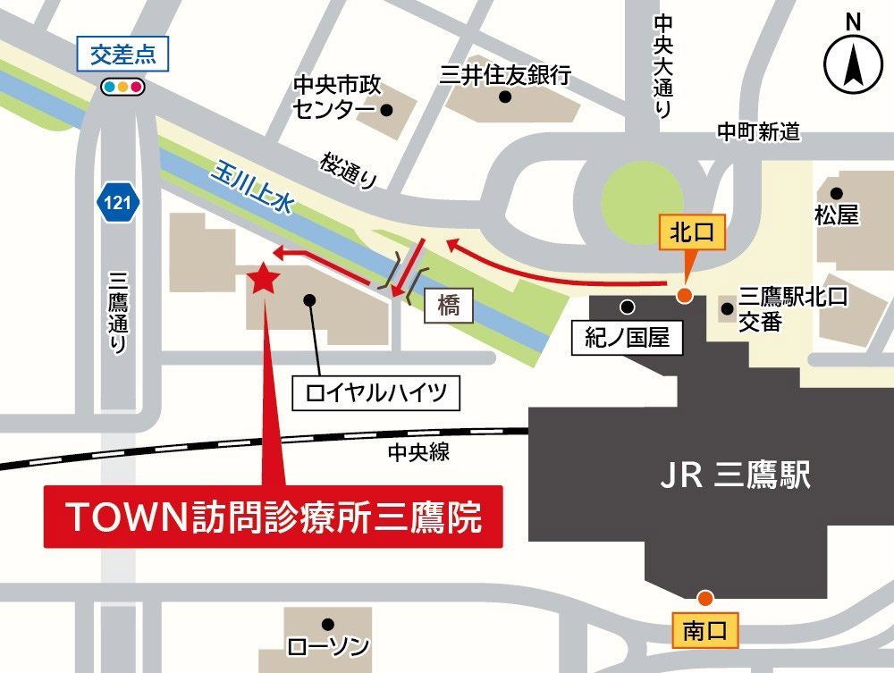 三鷹院 マップ
